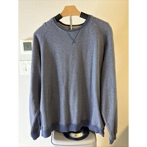 Charleston Threads Sweater Men's Long Sleeve Lightweight Blue Size‎ Large